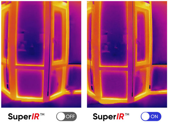 HIKMICRO Termocamera Mini-X Qualia Immagine Migliorata SuperIR