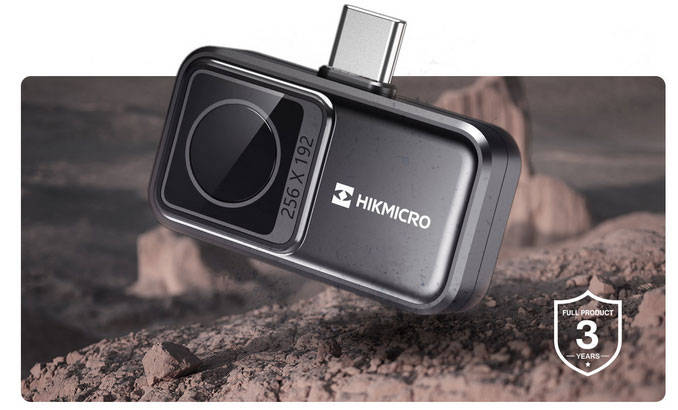 HIKMICRO Termocamera Mini2 V2 per iOS e Android durevole e robusto